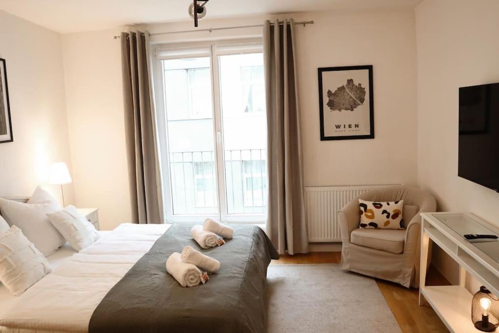 Charming, Modern & Spacious Apartment Viyana Dış mekan fotoğraf